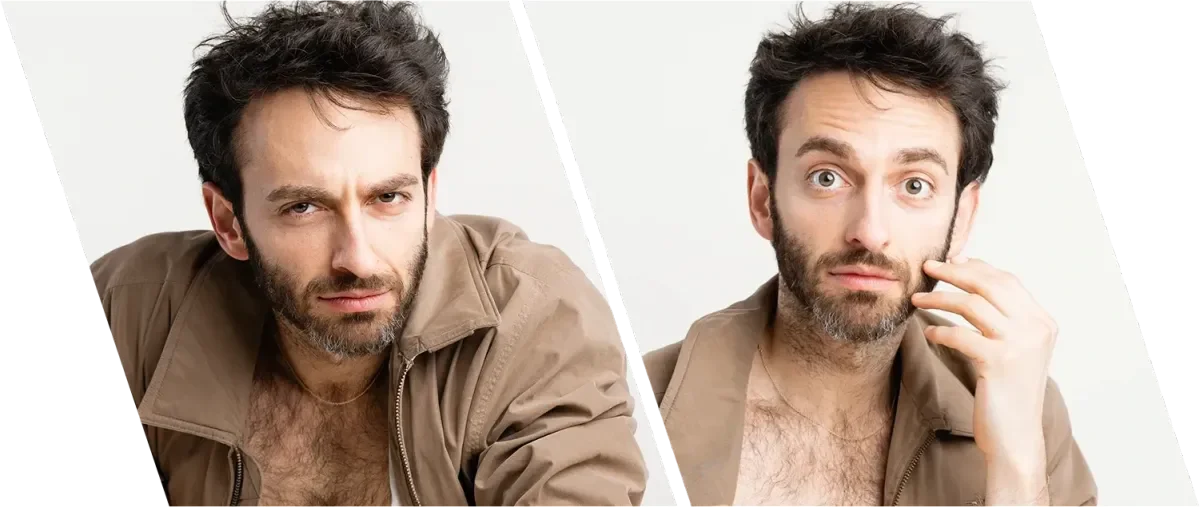 Gianmarco Soresi comedian headshot